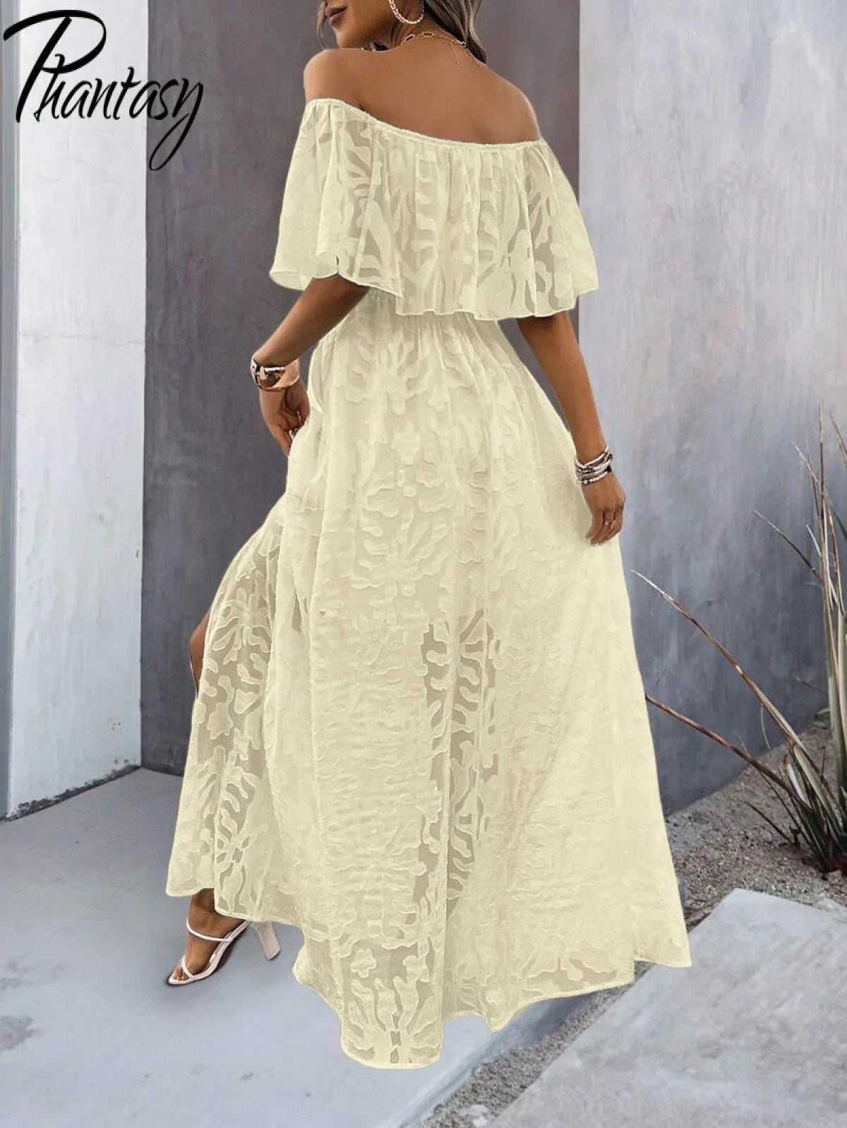 Women's Dresses 2025 Summer White Dress Women Cover-Ups Outfits Boho Hippie Chic Long Maxi Dresses Female Clothes Robe Vestidos