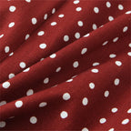women's dress is fashionable slim and slimming with a polka dot temperament It is a new summer dress