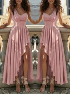 Women Evening Dresses Sexy Elegant Red Cocktail Party Chic Gala Graduation Luxury Formal Occasion Bridesmaid Gown Dress Clothes