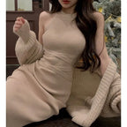 Dresses for Women  Elegant Sexy Sleeveless  Back Textured Mini Skinny Dress New Fashion Summer Casual PTKPCC